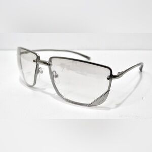 Gucci Vintage 90's Y2K Silver Mirror Sunglasses UNISEX